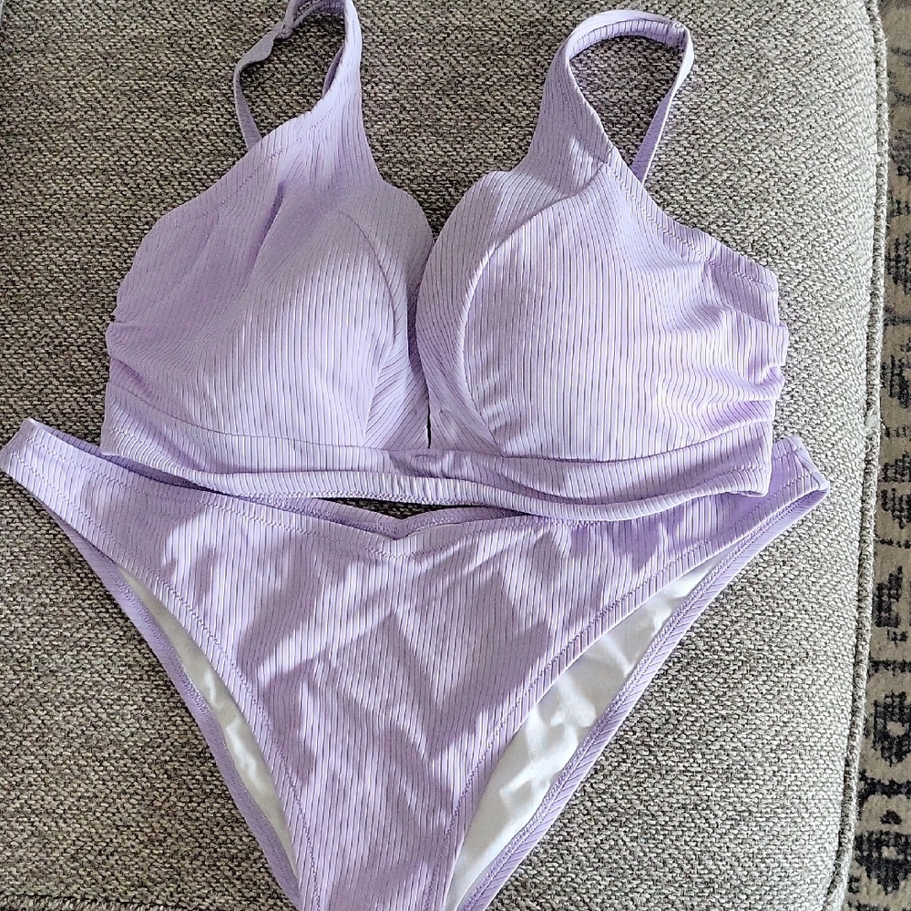 Lavender Women's 2 Piece Swimsuit